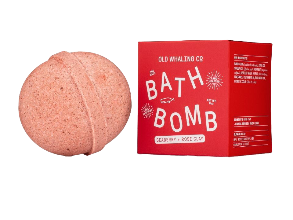 Seaberry & Rose Clay Bath Bomb