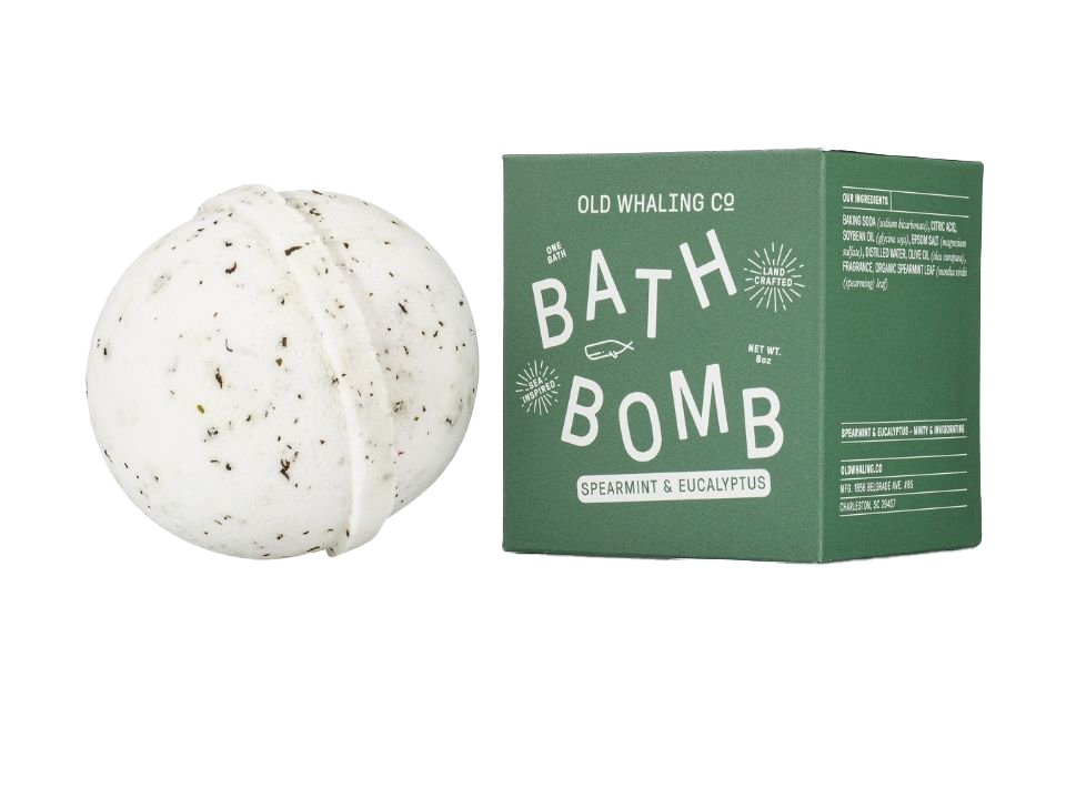 Spearmint & Eucalyptus Bath Bomb