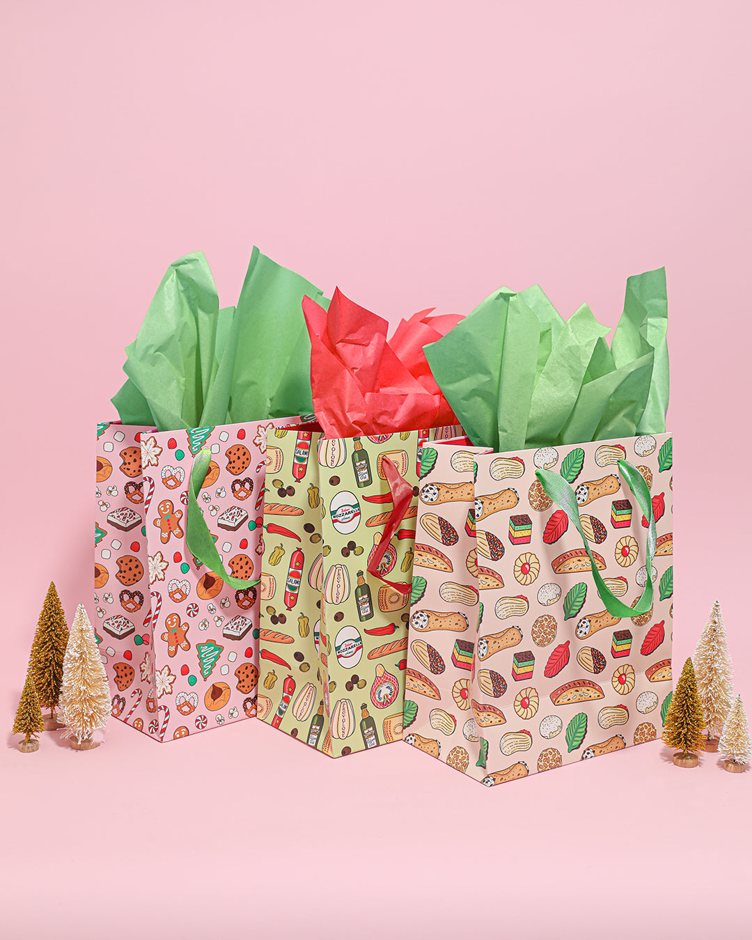 Italian Cookies and Desserts Gift Bag