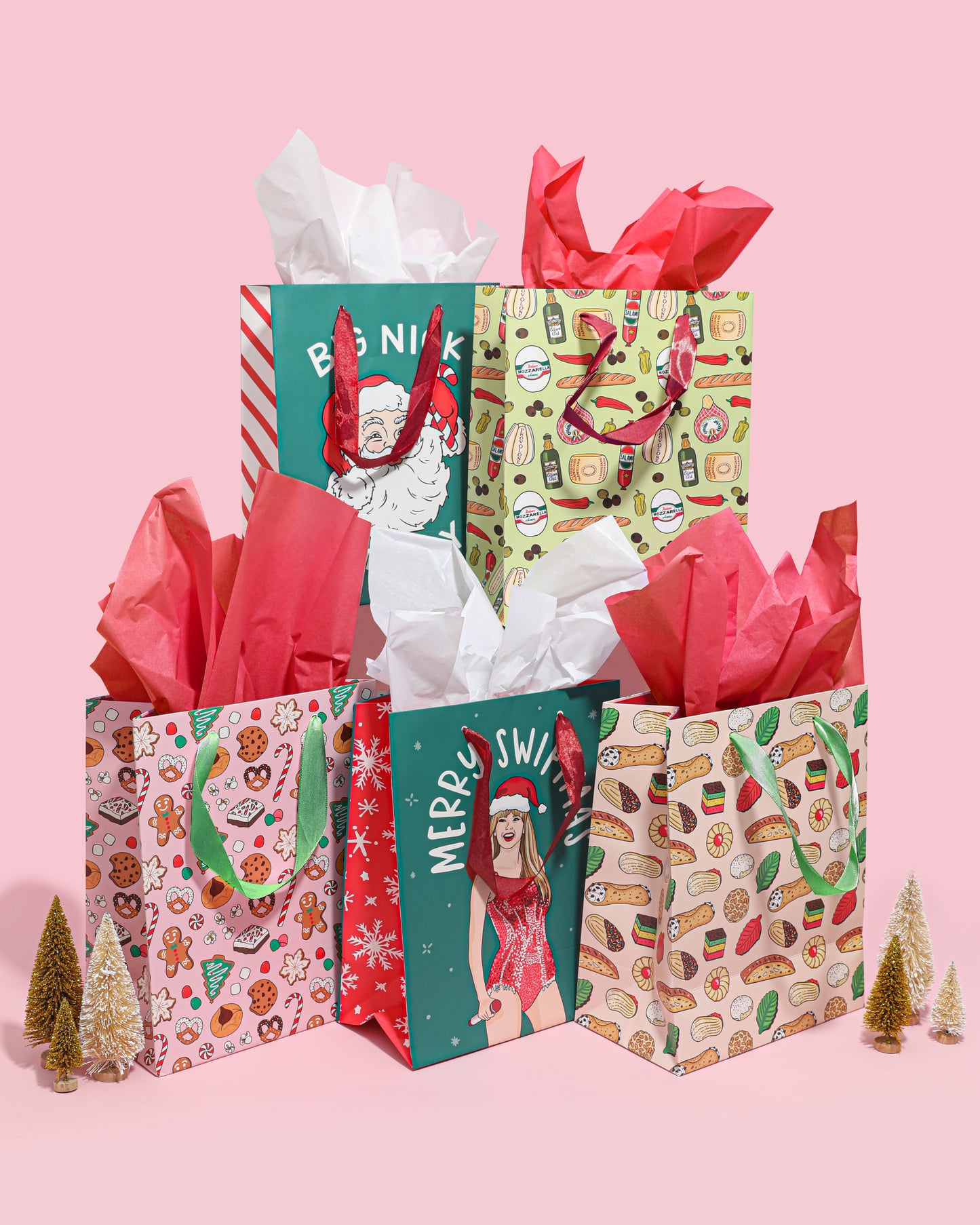 Italian Cookies and Desserts Gift Bag