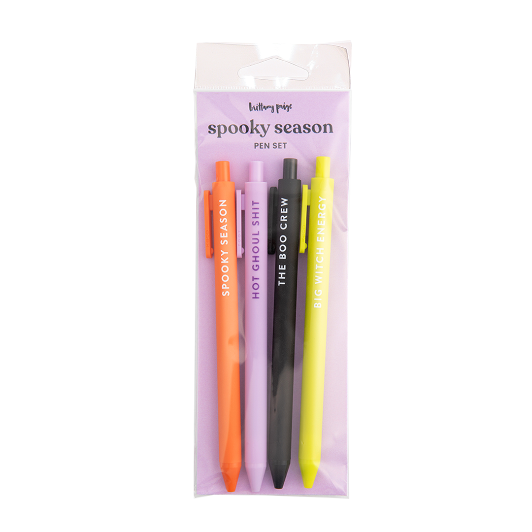 Spooky Season Halloween Pen Set