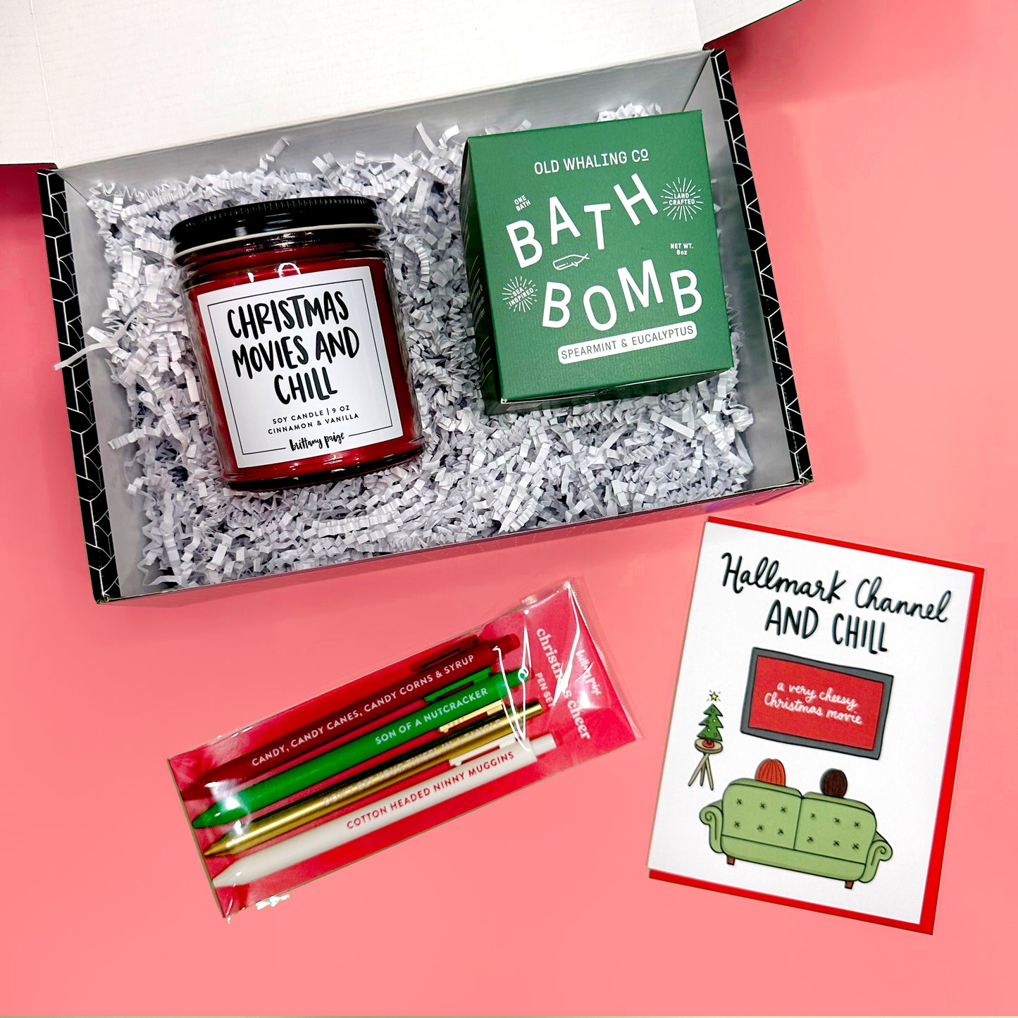 Christmas Movies & Chill Christmas Box