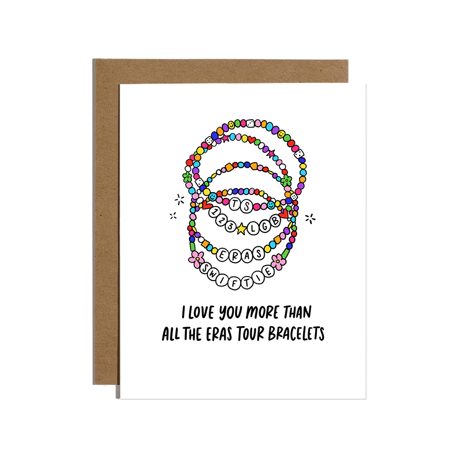 Eras Friendship Bracelets Card