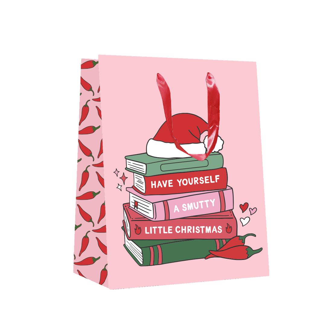 Smutty Little Christmas Romance Books Gift Bag