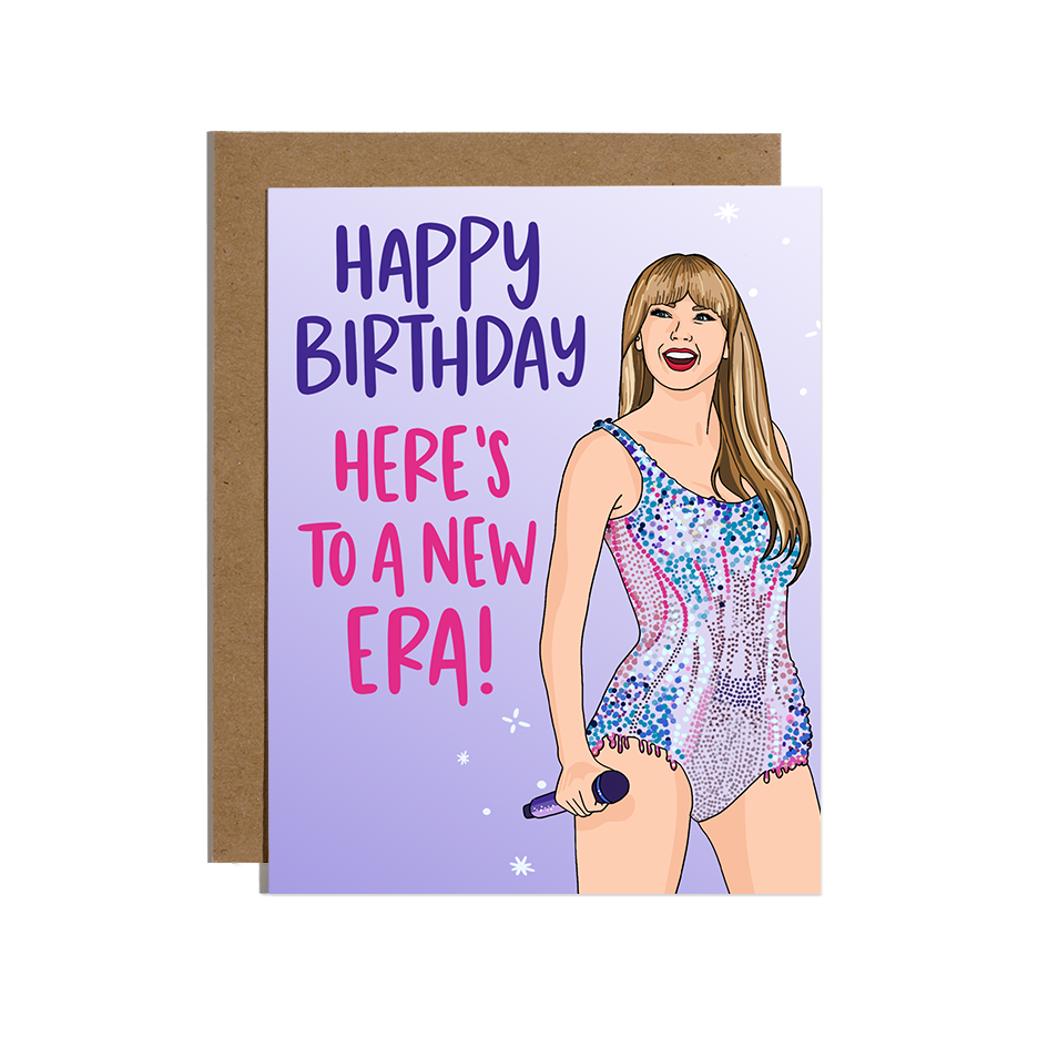 Here's To A New Era Birthday Card