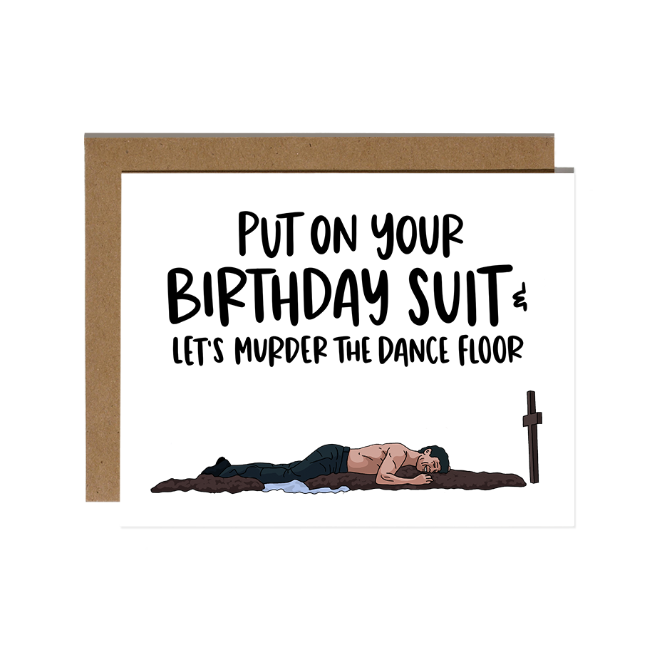 Saltburn Birthday Card