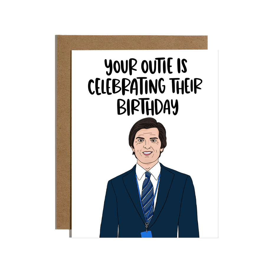Outie Is Celebrating Their Birthday Card