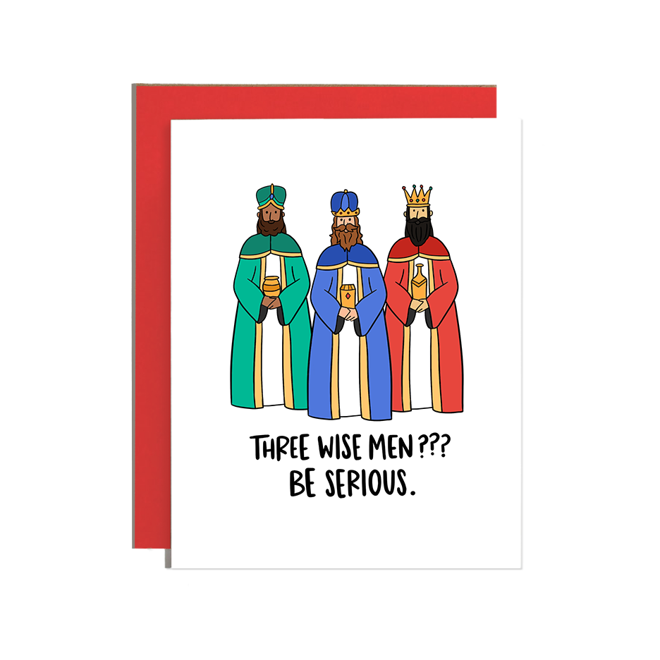 Three Wise Men Holiday Card