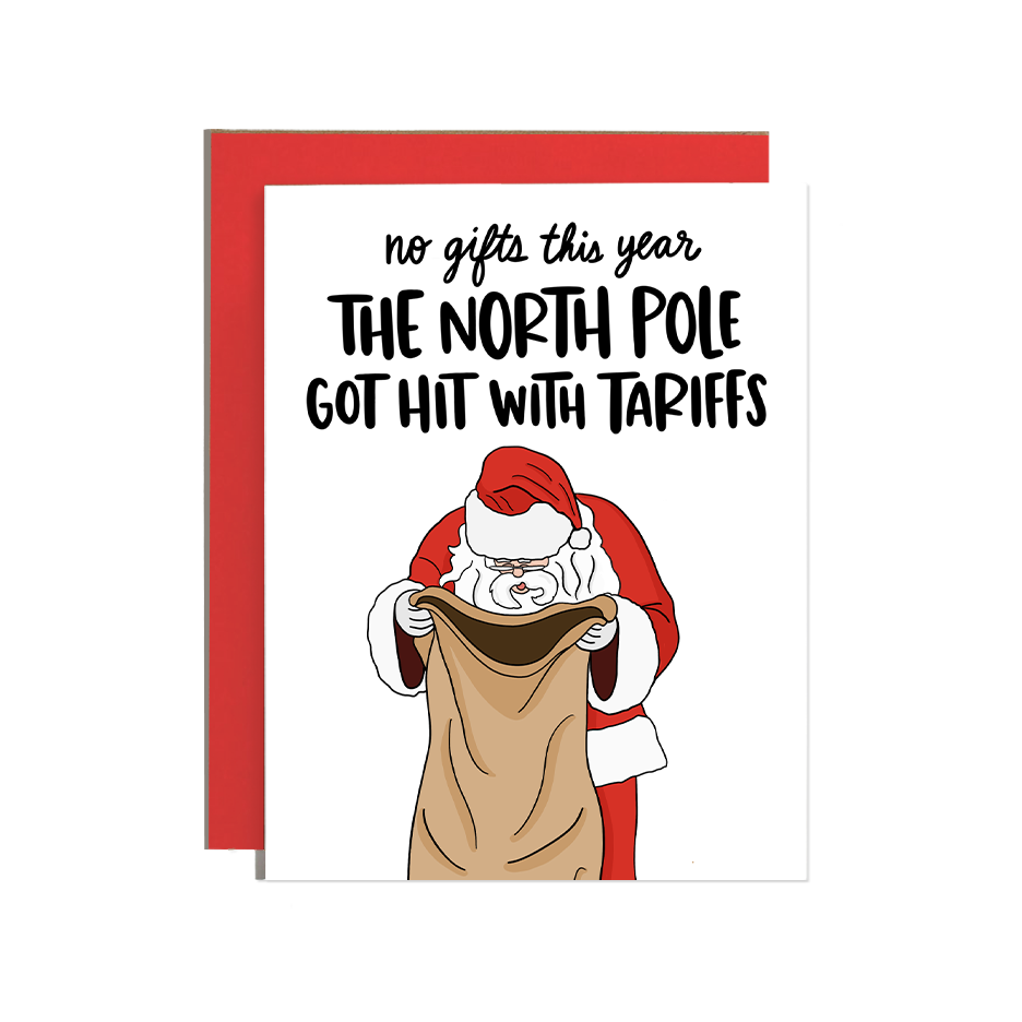 North Pole Tariffs Holiday Card