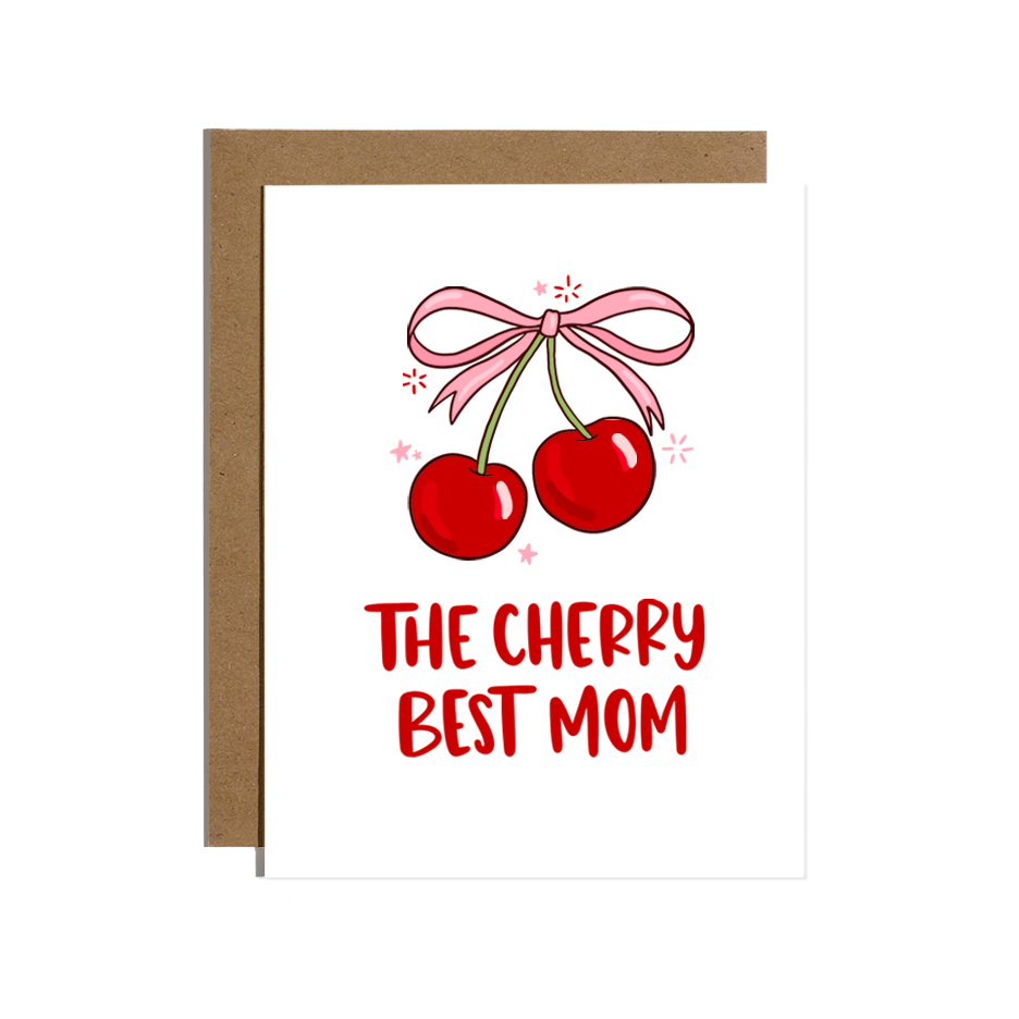 The Cherry Best Mom Card