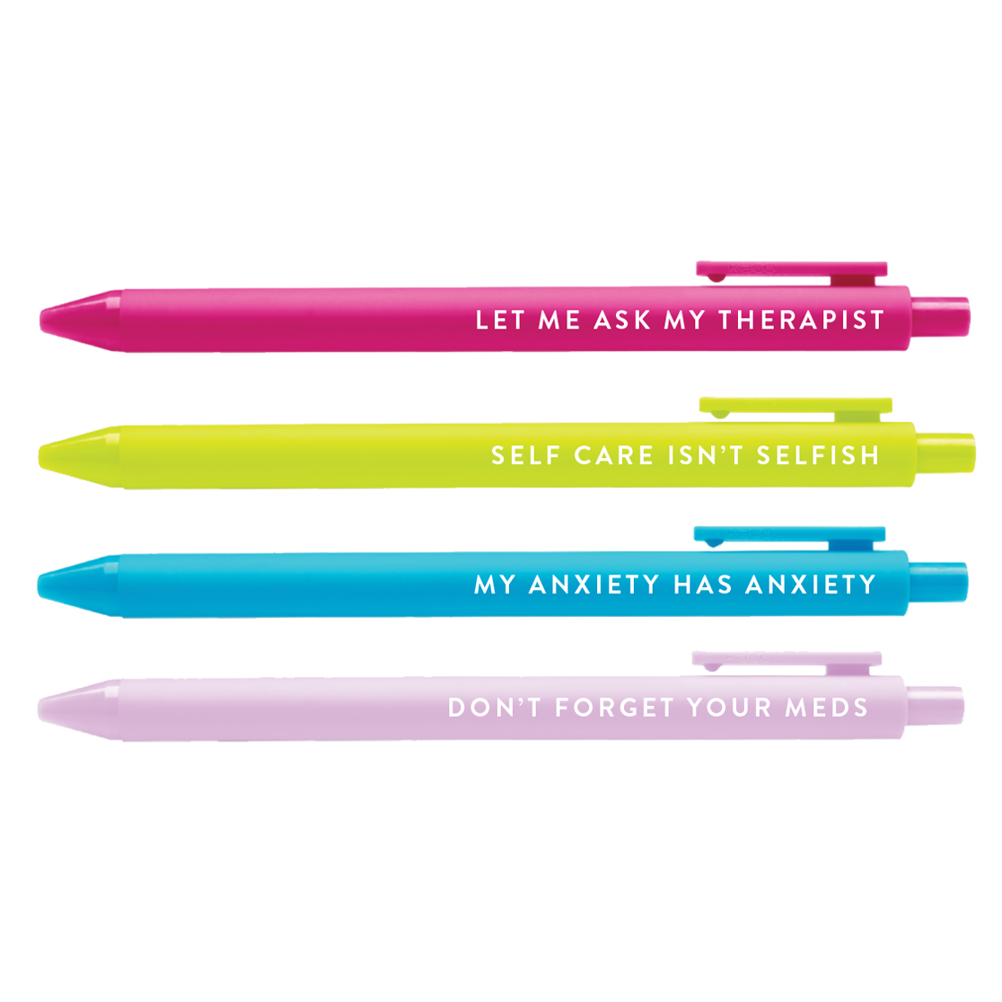 Always Anxious Anxiety Pen Set Brittany Paige Always Anxious Anxiety Pen Set Brittany Paige