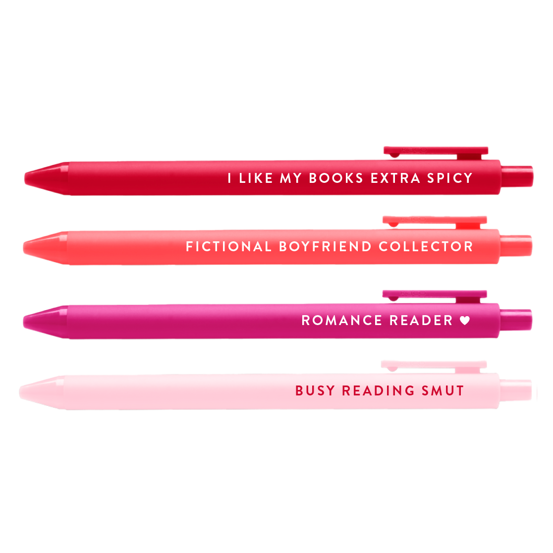Romance Reader Pen Set