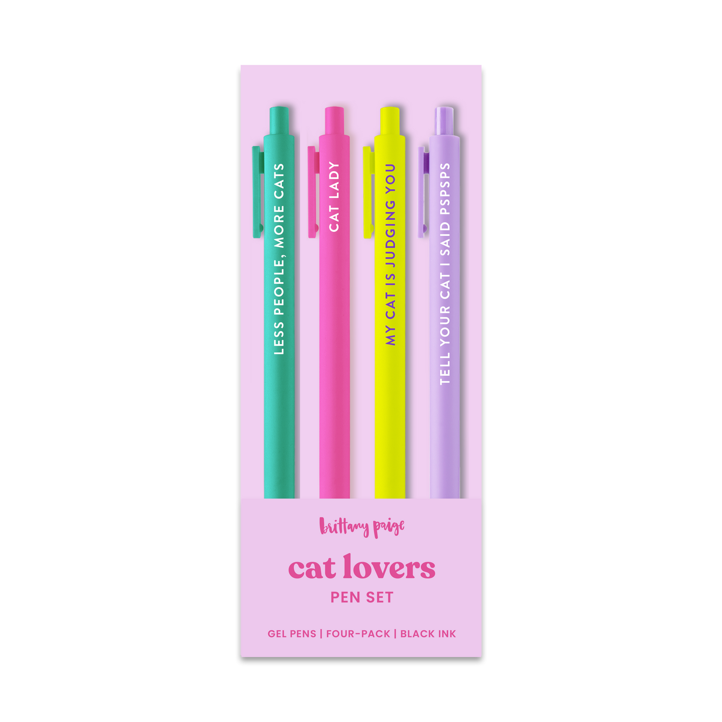 Cat Lovers Pen Set