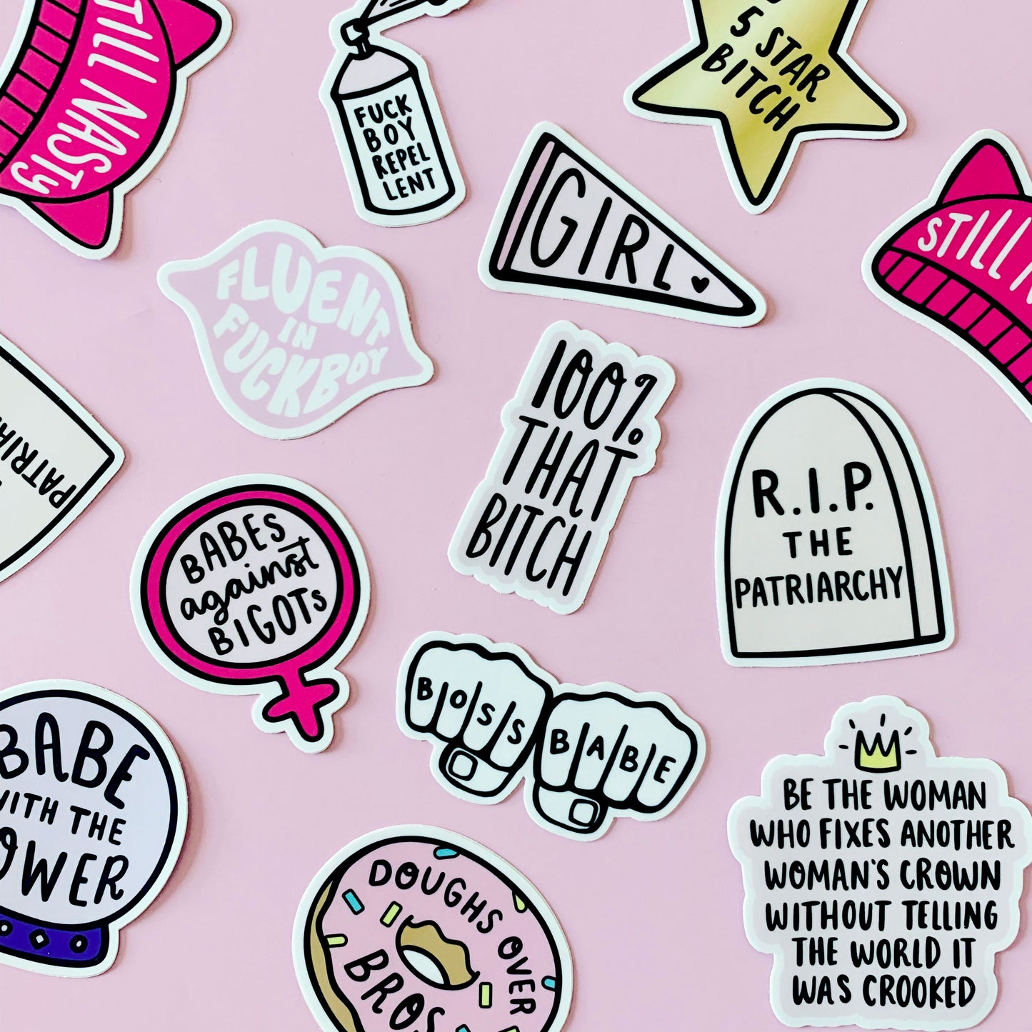Babes Against Bigots Sticker