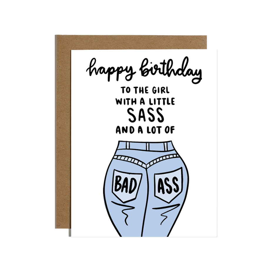 Sass and Badass Card