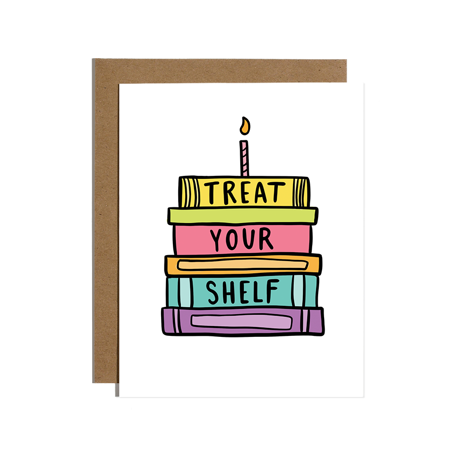 Treat Your Shelf Birthday Card
