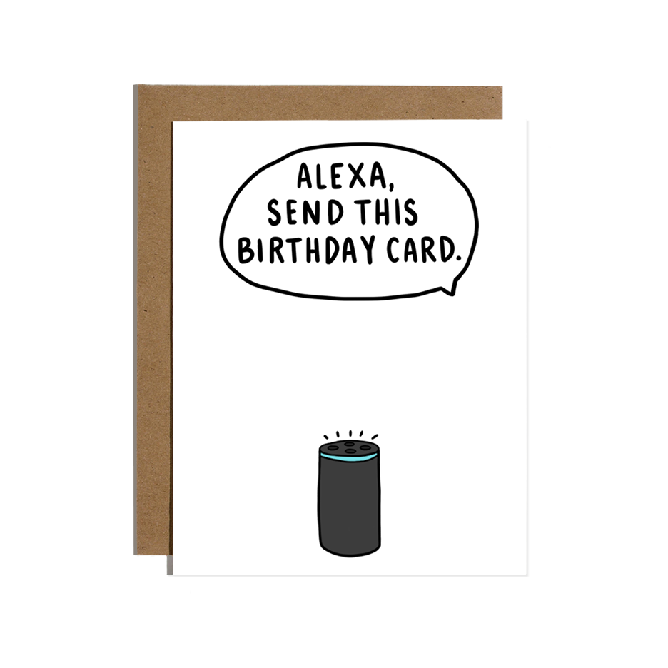 Alexa Send This Birthday Card