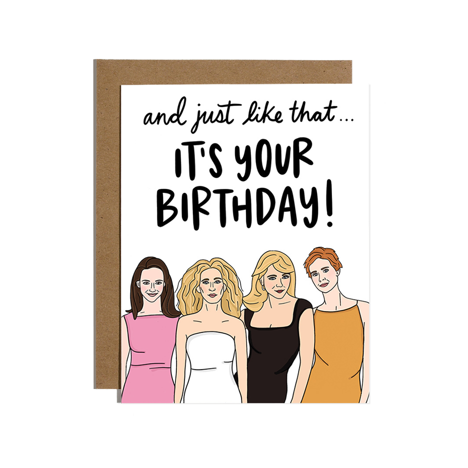 SATC Birthday Card