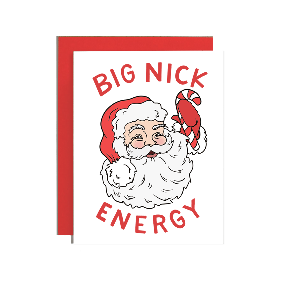 Big Nick Energy Holiday Card