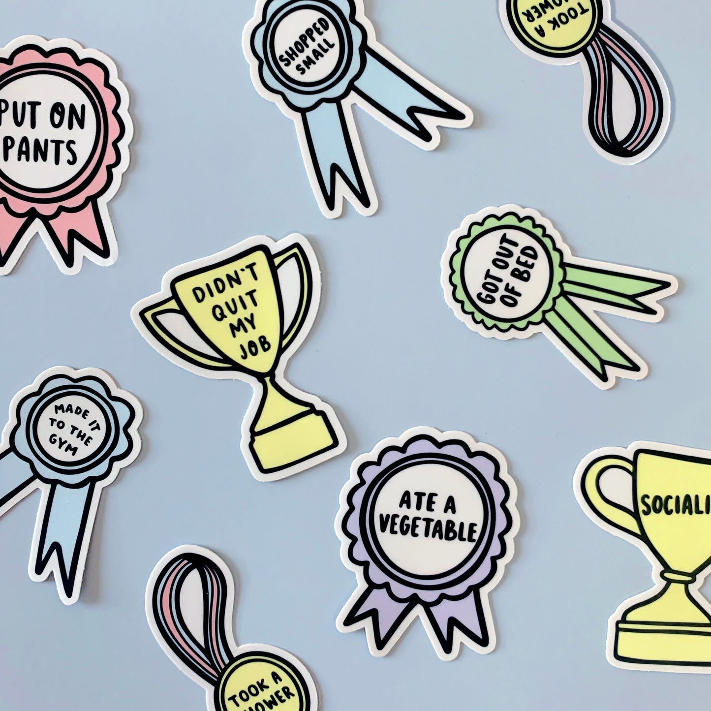 Put On Pants Ribbon Sticker