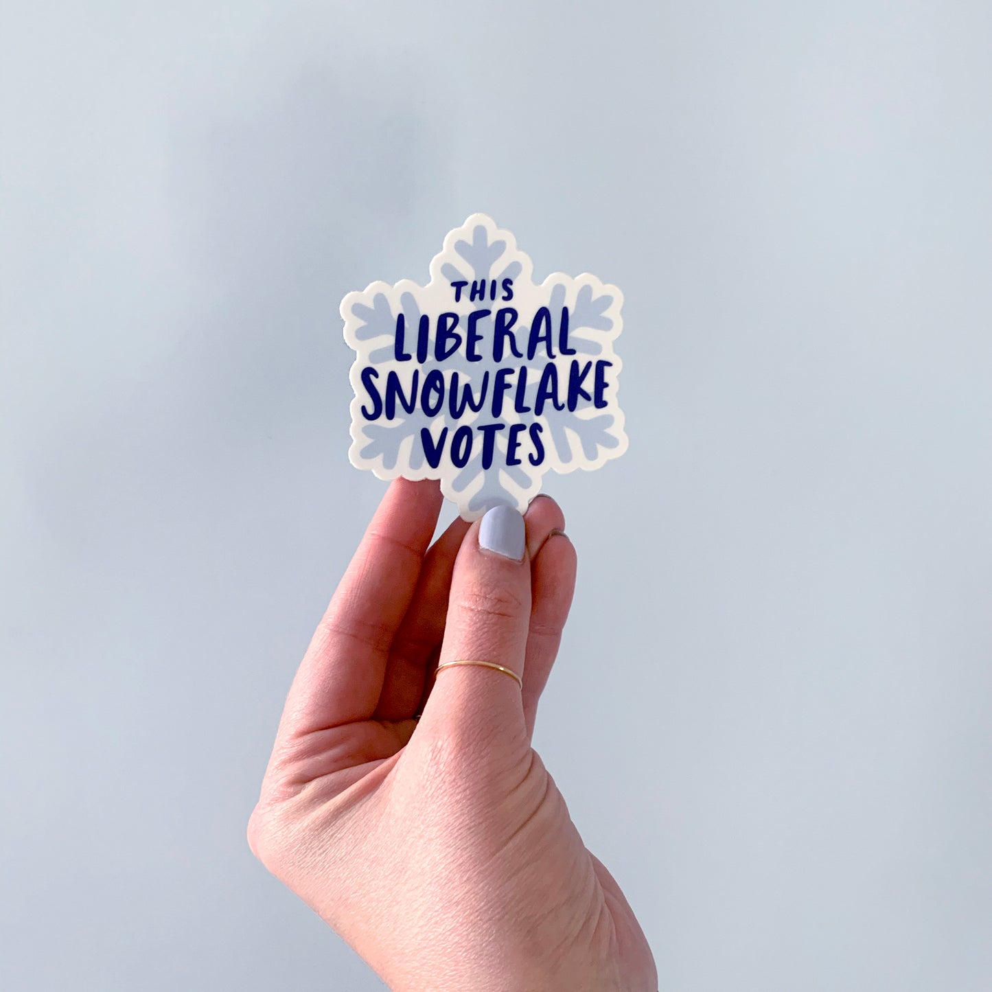 This Liberal Snowflake Votes Sticker