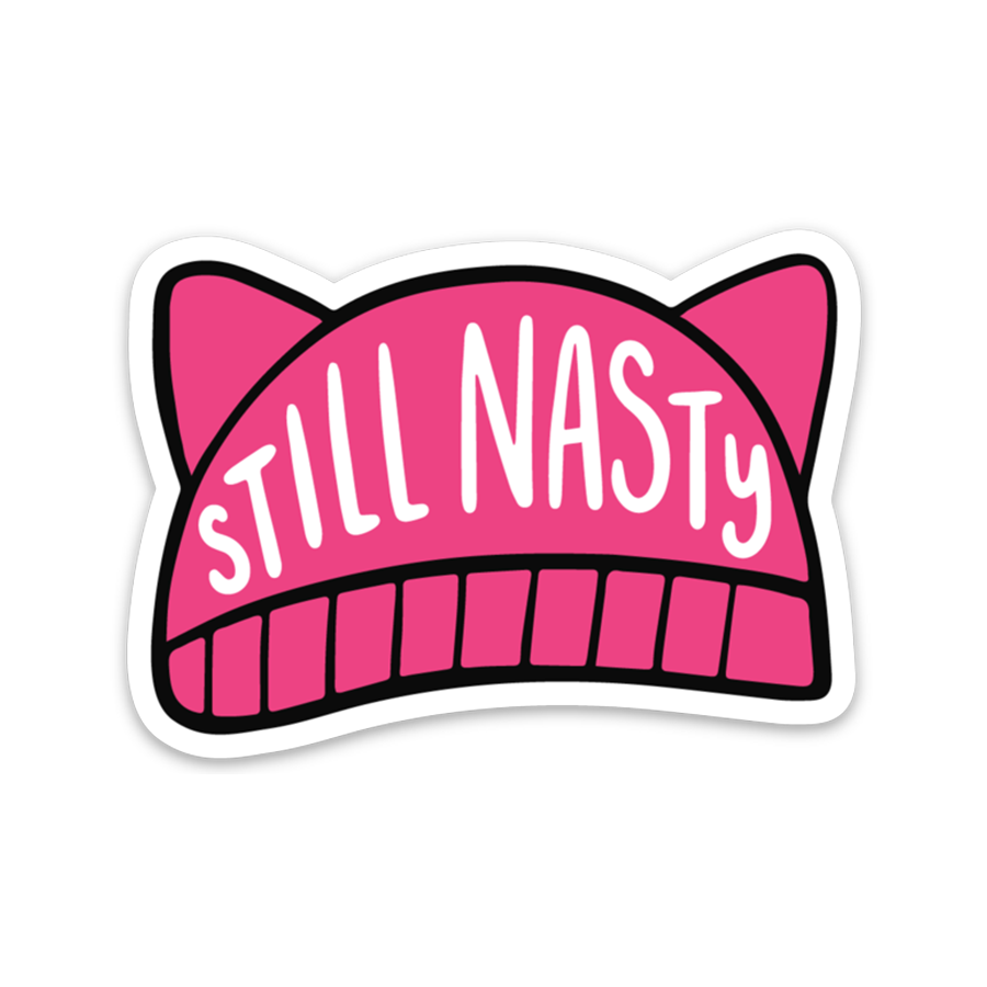 Still Nasty Hat Sticker