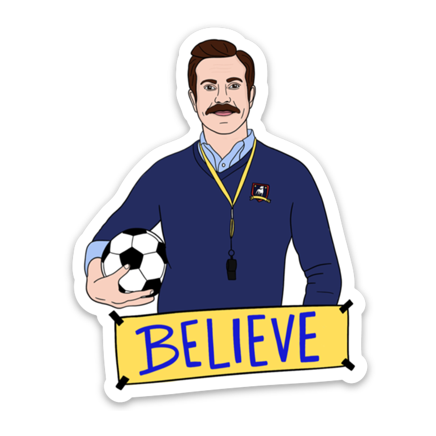 Believe Sticker