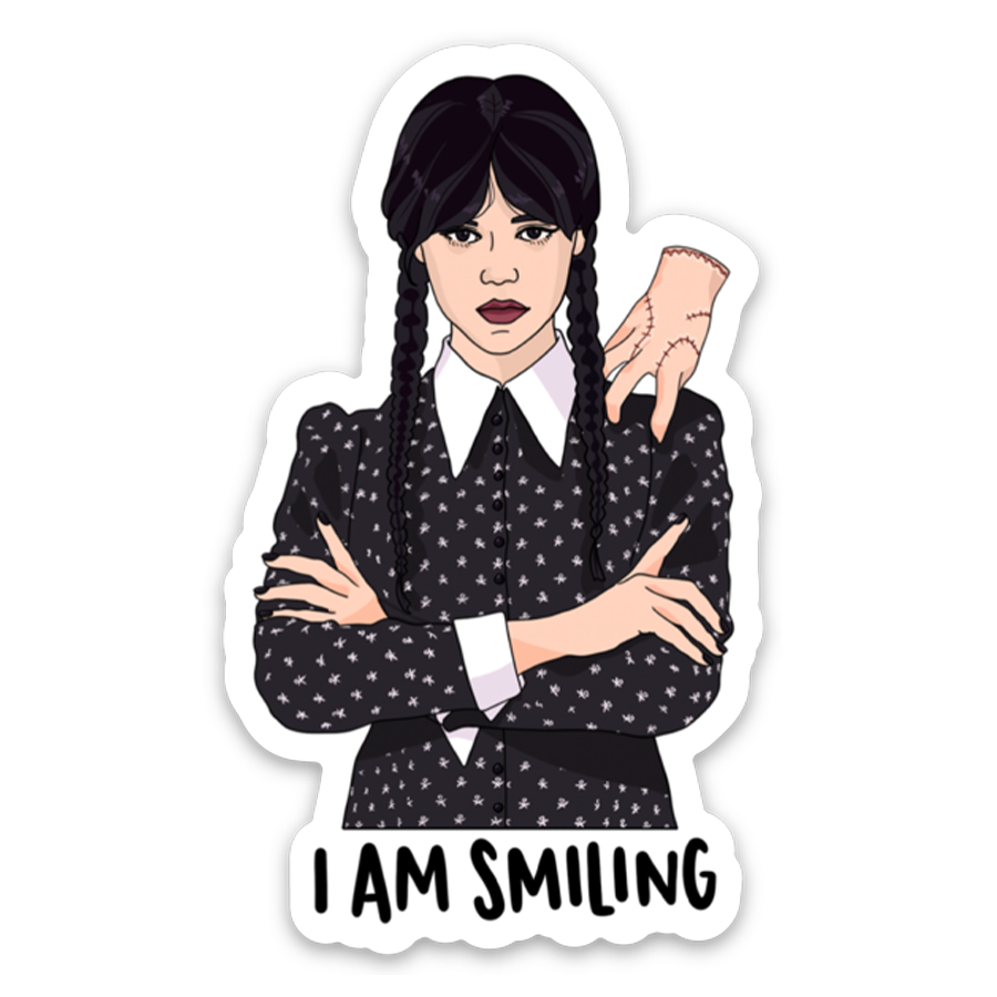 I Am Smiling Sticker