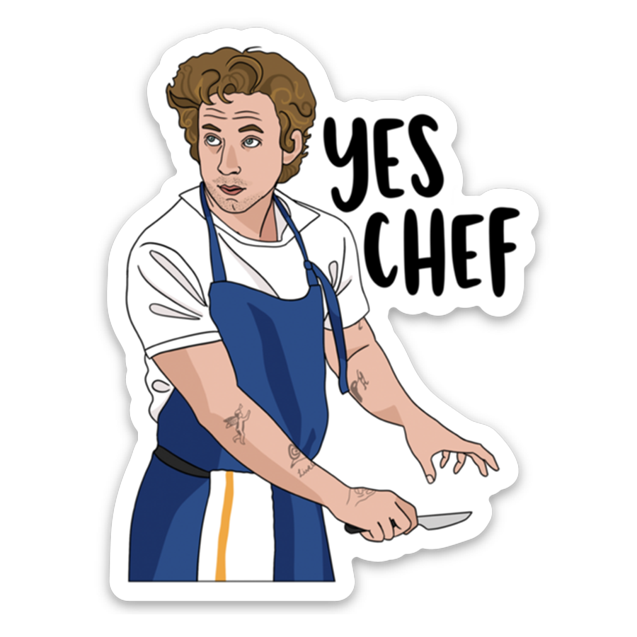 Yes Chef Sticker