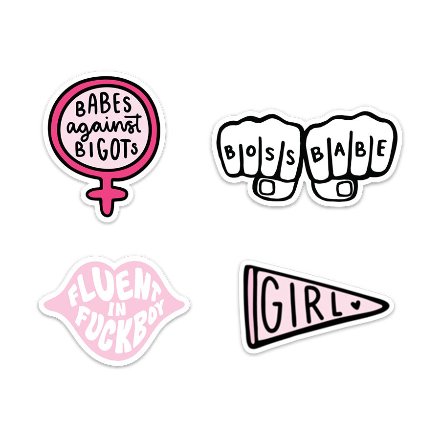 Girl Power Sticker Pack