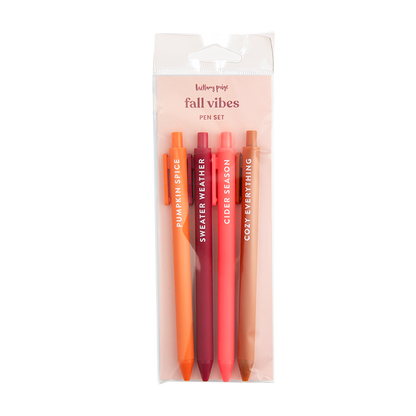 Fall Vibes Autumn Pen Set