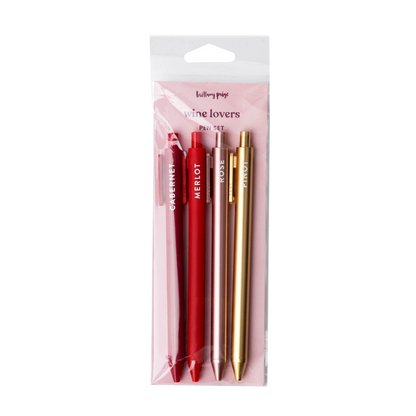 Wine Lovers Jotter Pen Set