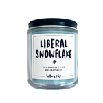 Liberal Snowflake Candle