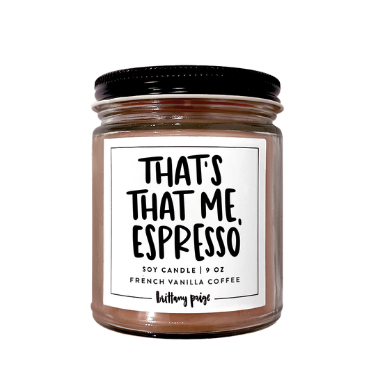 Espresso Candle