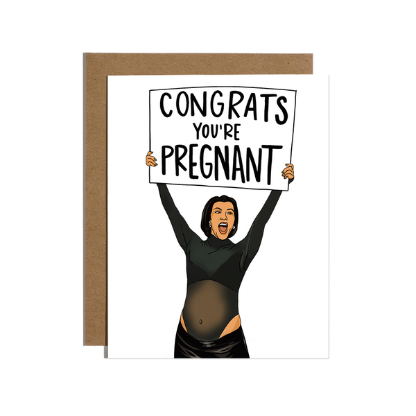 Congrats You're Pregnant Card Brittany Paige