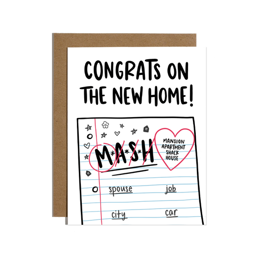 Mash New Home Card