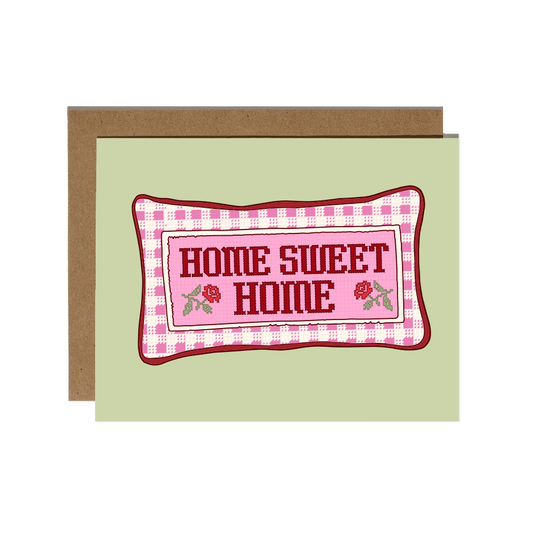 Home Sweet Home Pillow Card