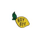 Boy Bye Lemon Enamel Pin