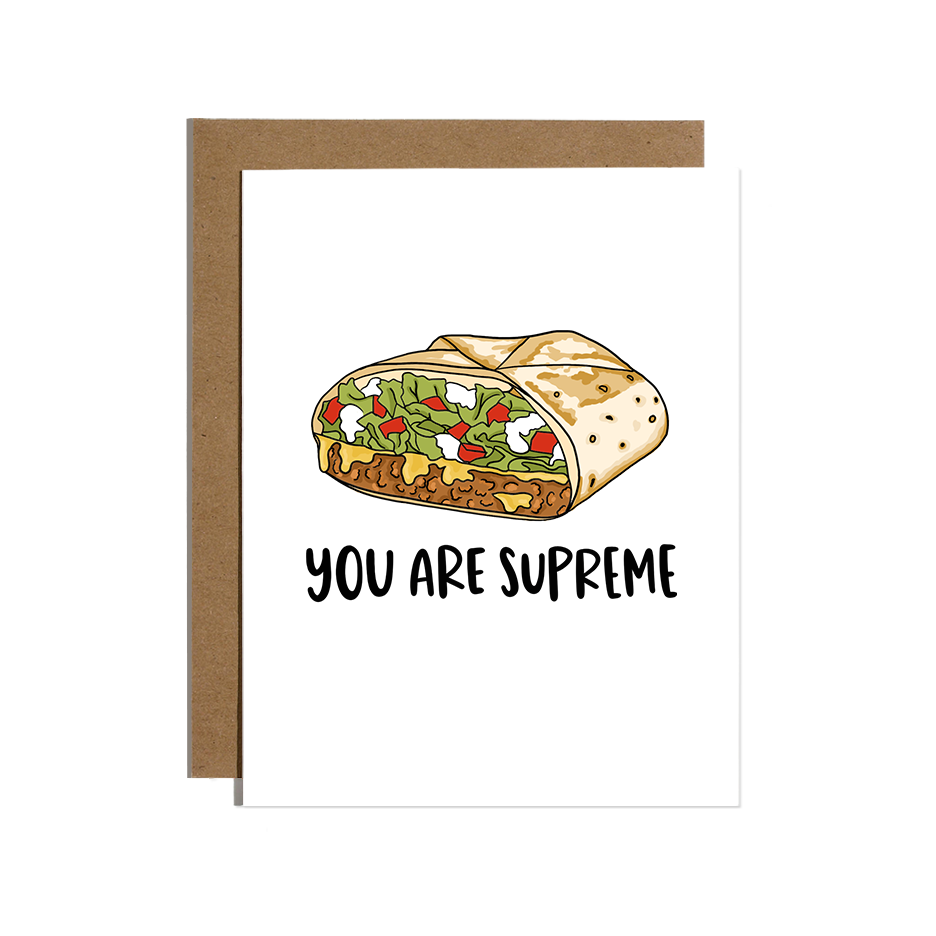 You are Supreme Love Card