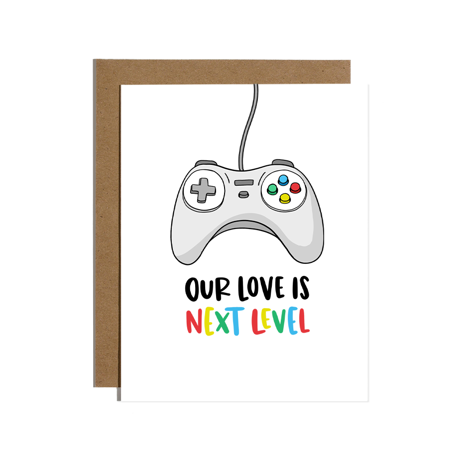 Love Video Games Card