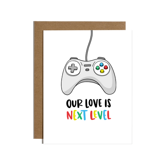 Love Video Games Card