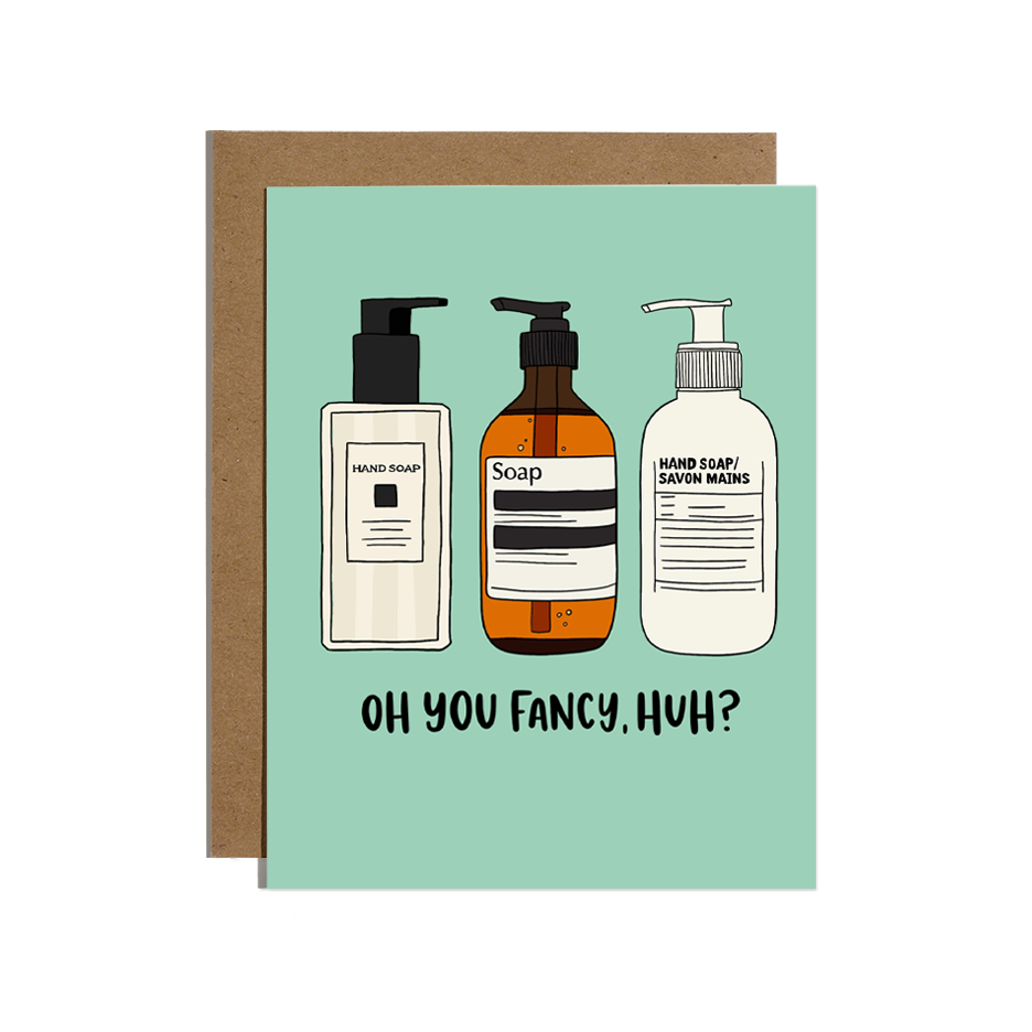 Fancy Soap Card