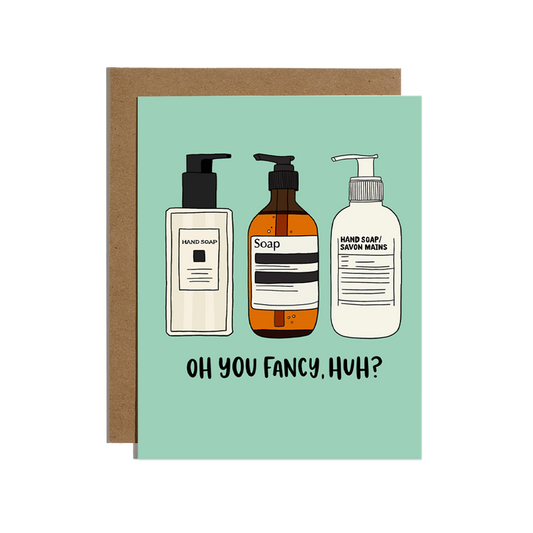 Fancy Soap Card