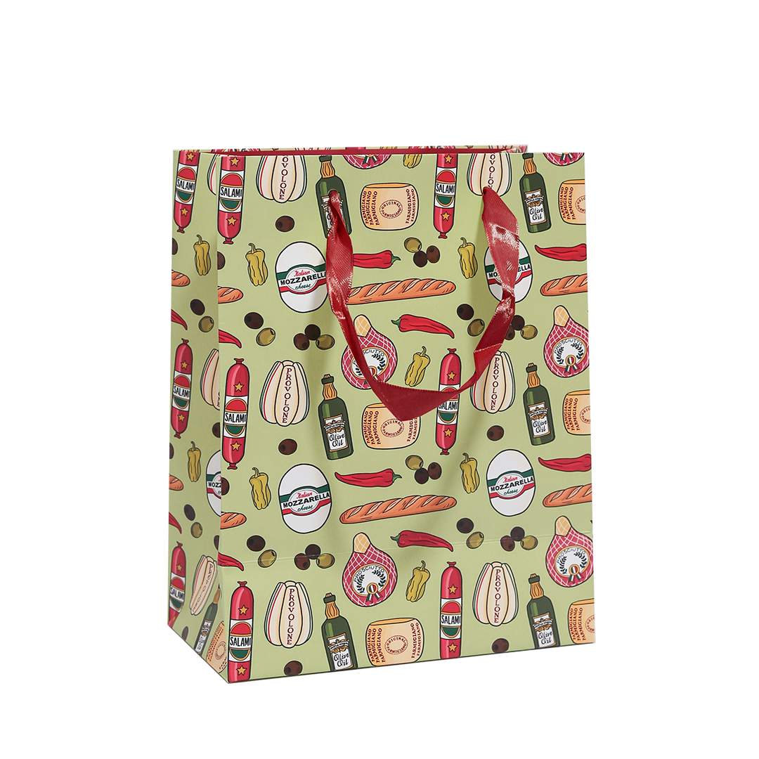 Italian Meats and Cheeses Gift Bag