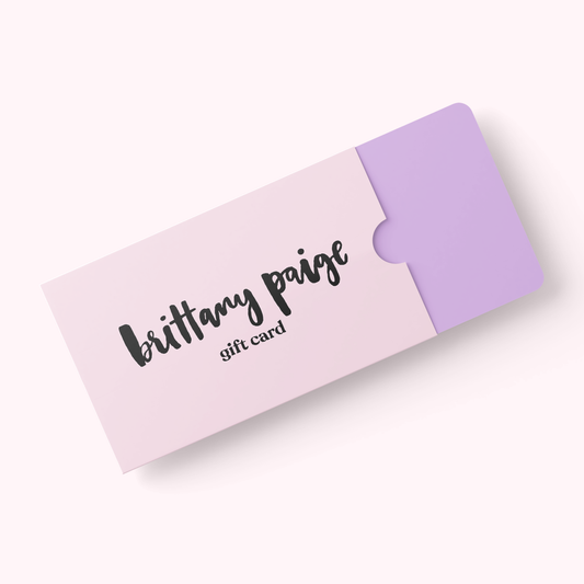 Brittany Paige Gift Card