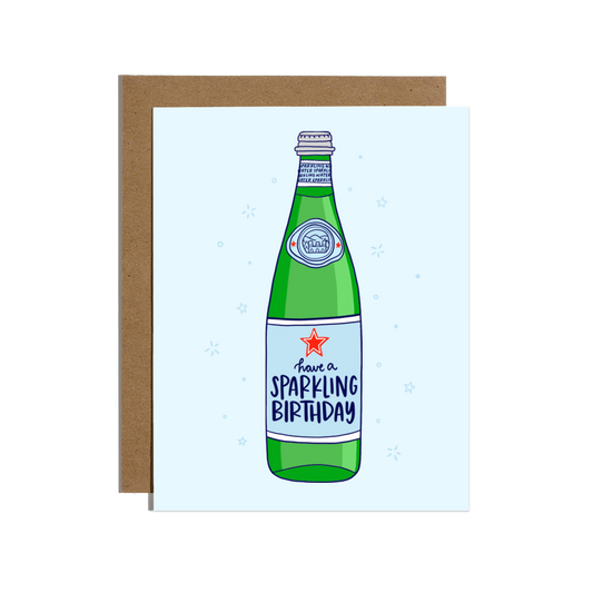Seltzer Water Have A Sparkling Birthday Card