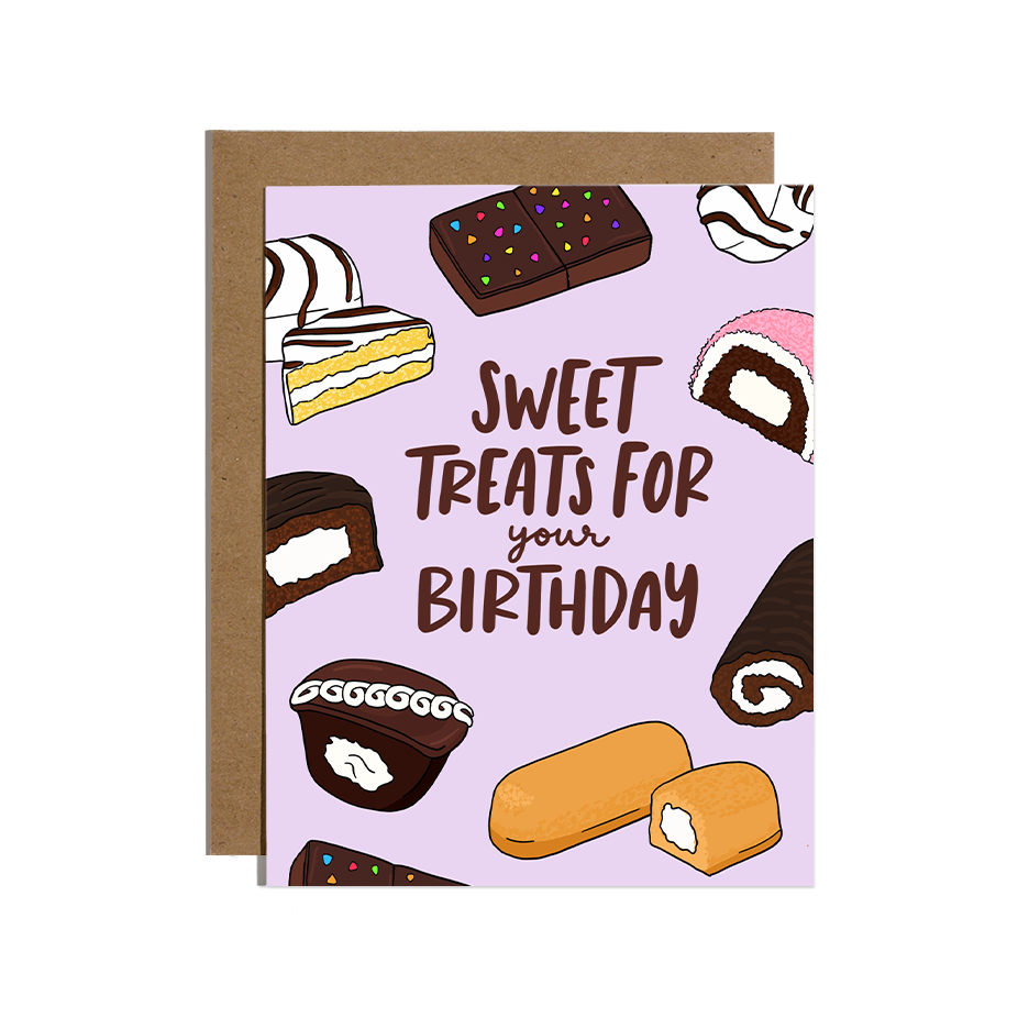 Sweet Treats For Your Birthday Card