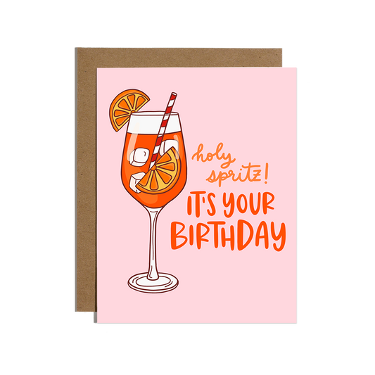 Aperol Spritz Birthday Card