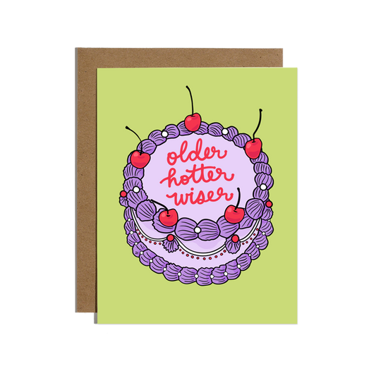 Older Hotter Wiser Card