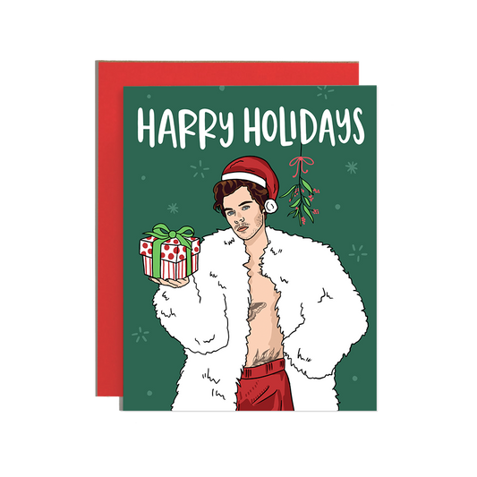 Harry Holidays Christmas Card
